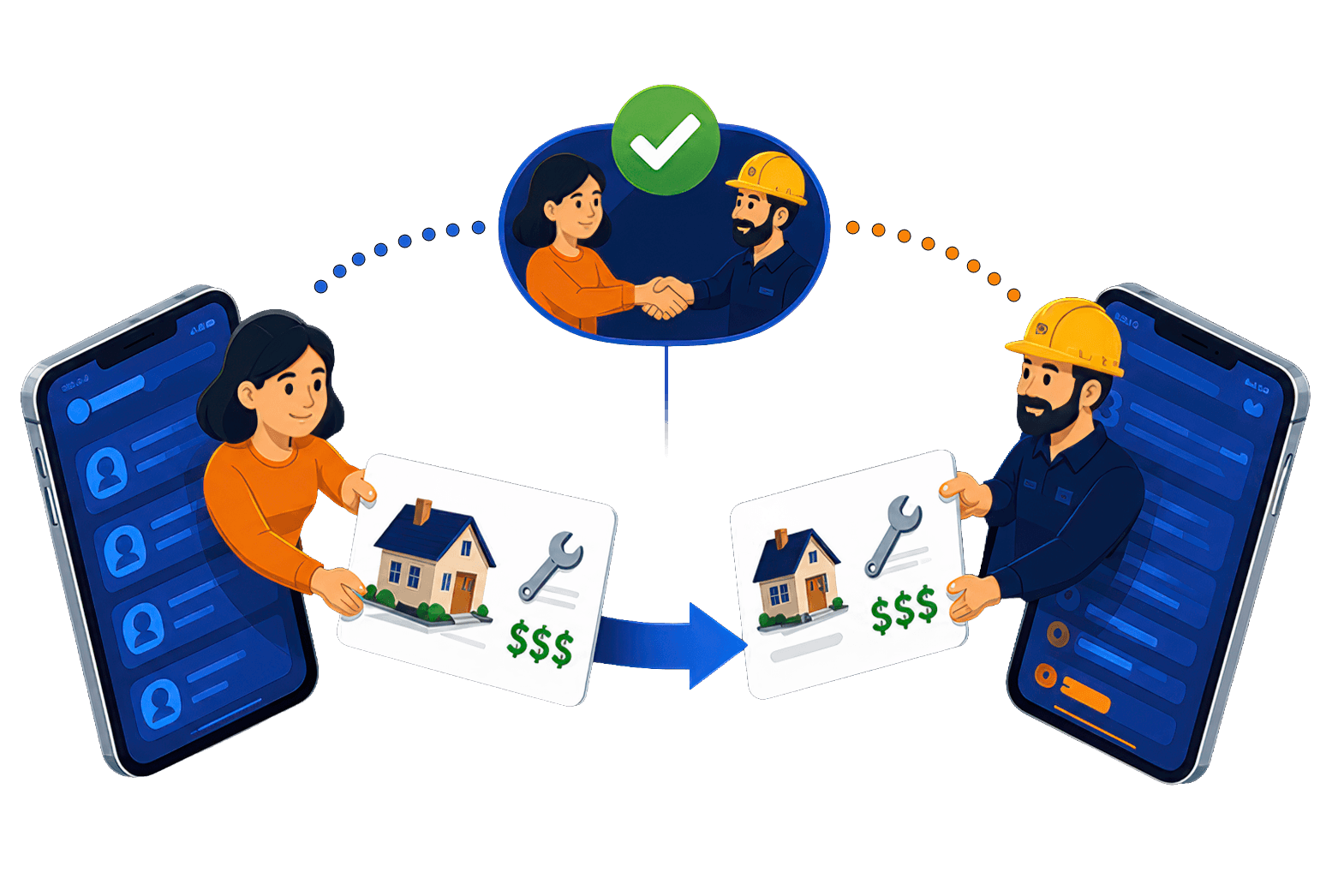 TradeSlides connecting customers and tradespeople